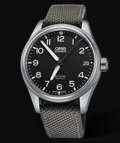 Oris Aviation Big Crown Propilot Big Date 41MM Replica Watch 01 751 7697 4164-07 5 20 17FC